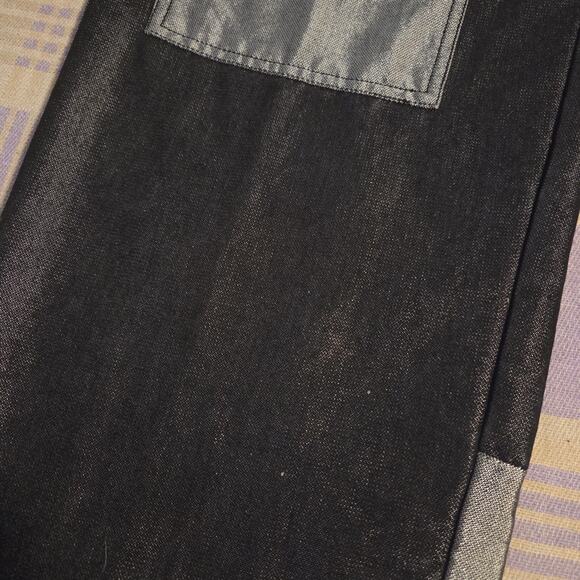 Vintage 90s Y2K Guess Jeans Iridescent Carpenter Pants Reflective Baggy JNCO USA - Picture 12 of 15
